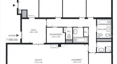 Apartment 6 rooms of 149 m² in Versailles (78000)