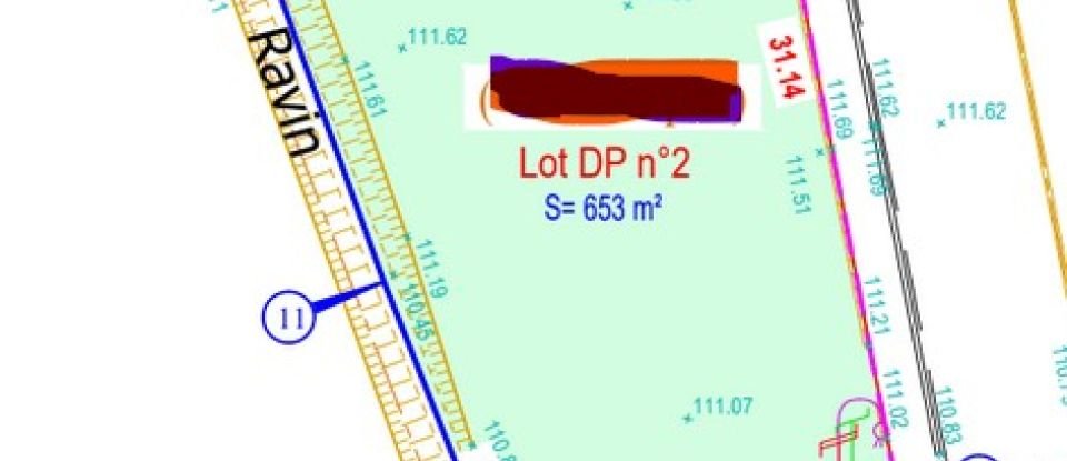 Land of 653 m² in Conilhac-Corbières (11200)