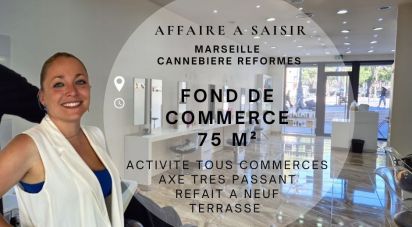 Retail property of 75 m² in Marseille (13001)