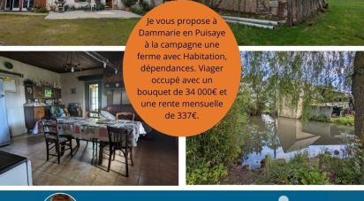 Ferme 5 pièces de 115 m² à Dammarie-en-Puisaye (45420)