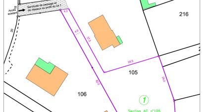 Land of 1,553 m² in Castanet-Tolosan (31320)