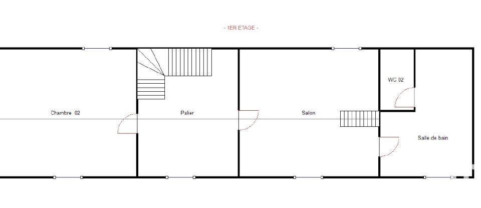 Longere 5 rooms of 148 m² in Crevin (35320)