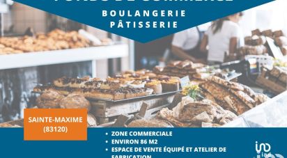 Bakery of 86 m² in Sainte-Maxime (83120)