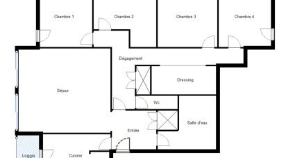 Apartment 5 rooms of 110 m² in Vitrolles (13127)