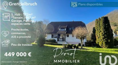 House 6 rooms of 172 m² in Grendelbruch (67190)