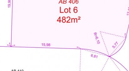 Terrain de 482 m² à Seilh (31840)