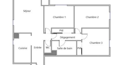 Apartment 4 rooms of 84 m² in Livry-Gargan (93190)