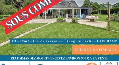 Country home 3 rooms of 99 m² in Ernée (53500)