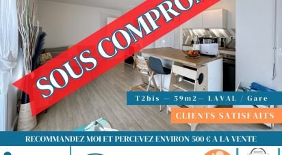 Apartment 3 rooms of 58 m² in Laval (53000)