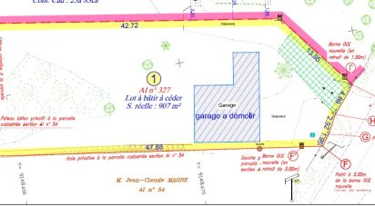 Terrain de 907 m² à Malaunay (76770)