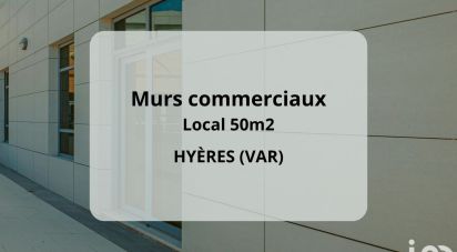 Commercial walls of 50 m² in Hyères (83400)