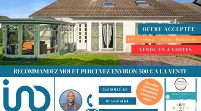 Traditional house 4 rooms of 116 m² in Saint-Baudelle (53100)