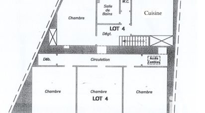 Apartment 4 rooms of 96 m² in Clohars-Carnoët (29360)