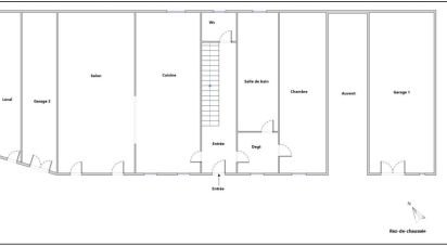 Longere 8 rooms of 237 m² in Courant (17330)