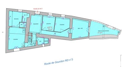 Building in Châteauneuf-Grasse (06740) of 250 m²