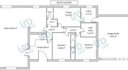 House 9 rooms of 216 m² in Gif-sur-Yvette (91190)