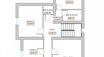 Apartment 7 rooms of 158 m² in Mesquer (44420)