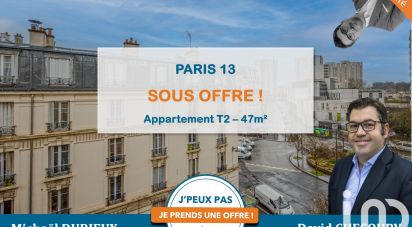 Apartment 2 rooms of 47 m² in Paris (75013)