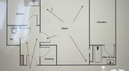 Appartement 2 pièces de 44 m² à Arnouville (95400)