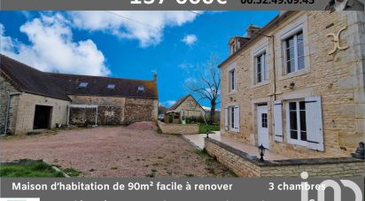 Traditional house 5 rooms of 90 m² in Fourches (14620)