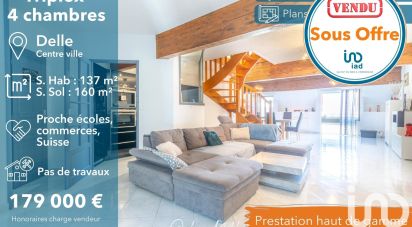 Triplex 6 pièces de 132 m² à Delle (90100)