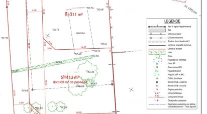 Land of 1,280 m² in La Chaize-le-Vicomte (85310)