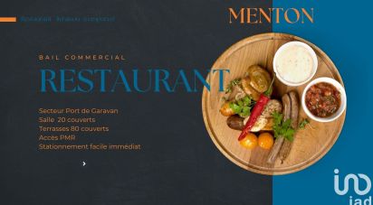 Restaurant of 48 m² in Menton (06500)