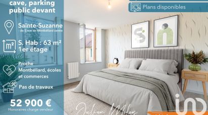 Appartement 2 pièces de 63 m² à Sainte-Suzanne (25630)