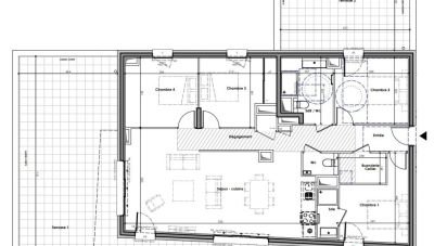 Apartment 5 rooms of 113 m² in Claix (38640)