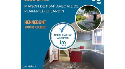 Maison 6 pièces de 116 m² à Hennebont (56700)